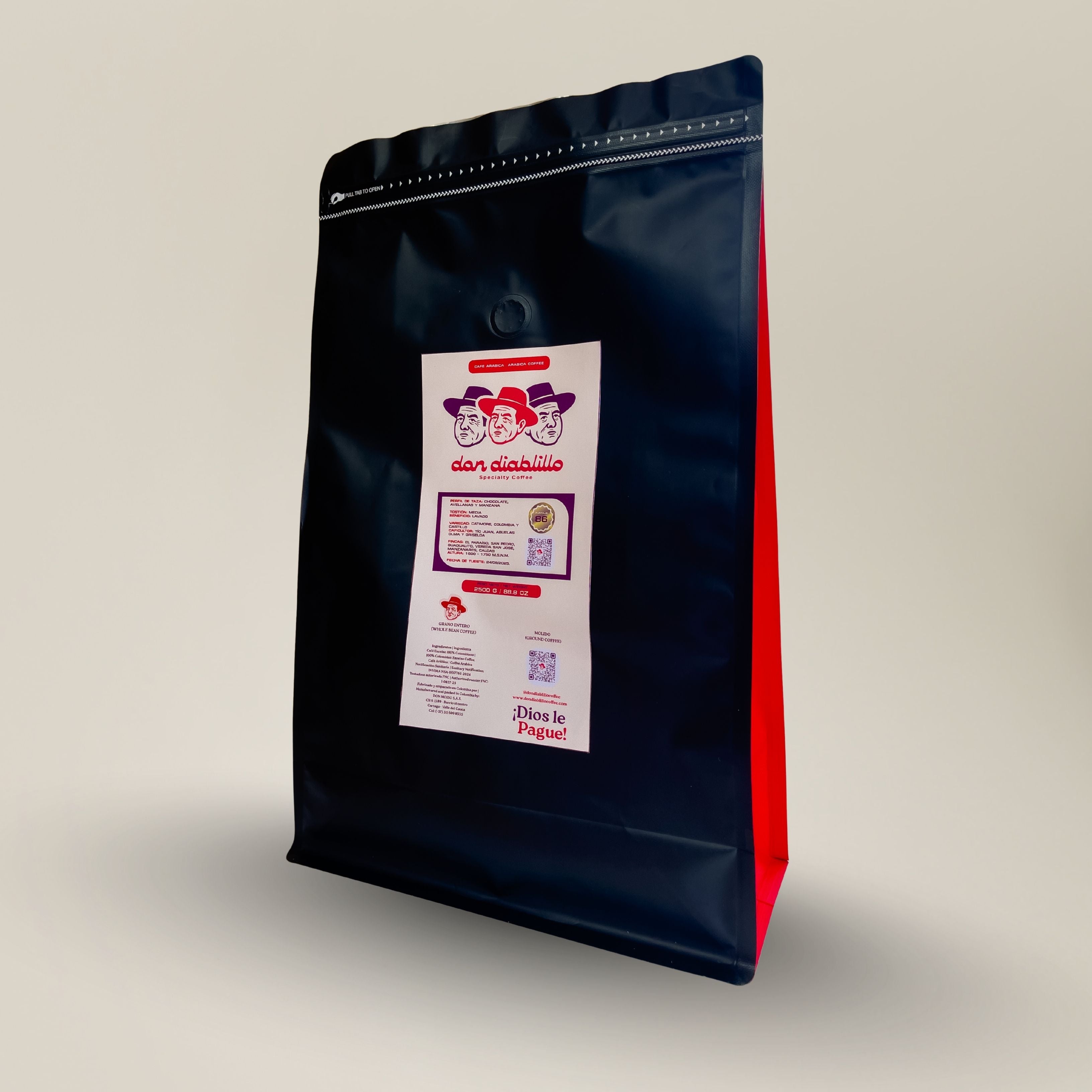 Café de Especialidad Lavado 2500 g | Don Diablillo