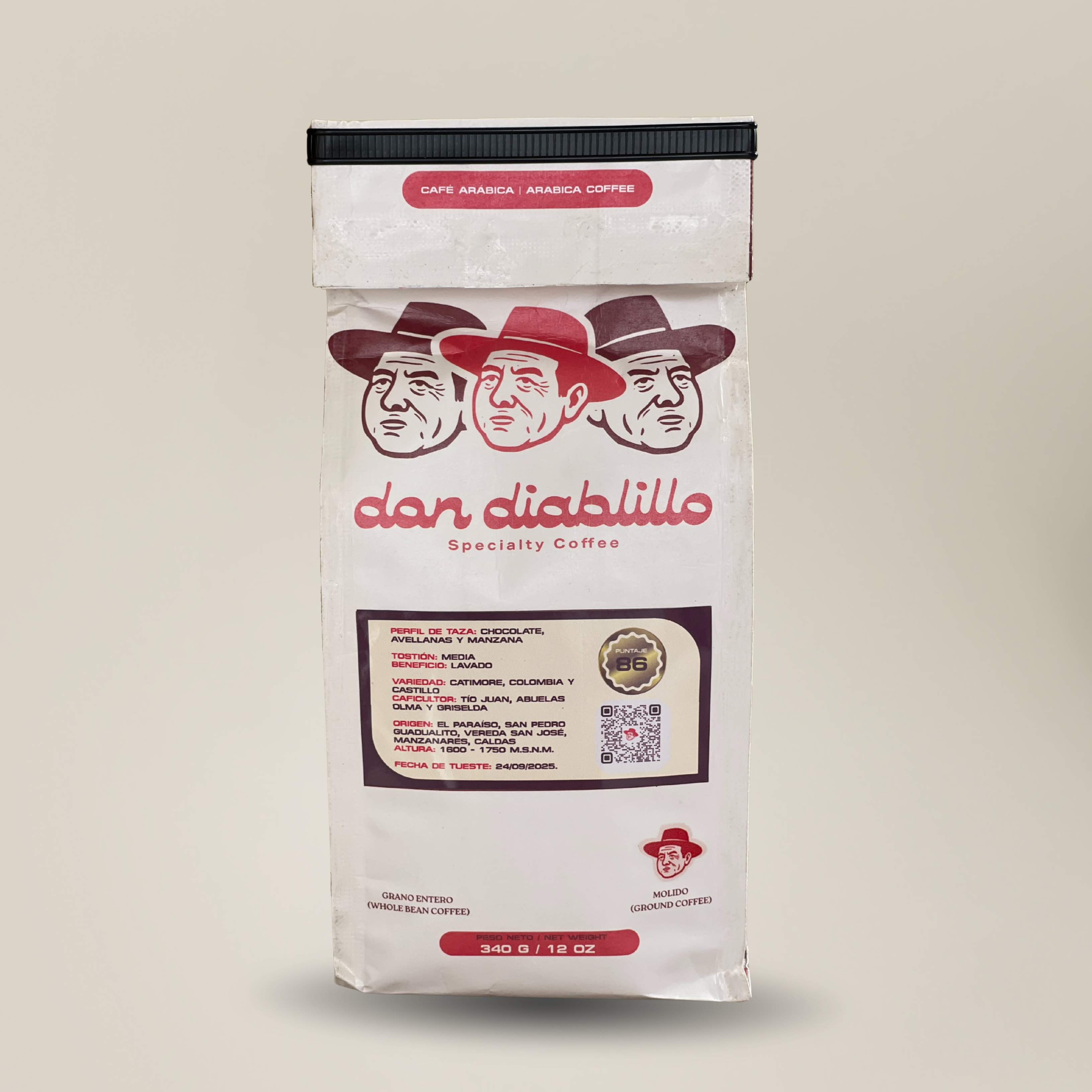 340 gramos | 12 Onzas